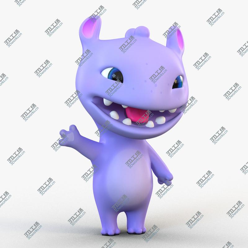 images/goods_img/2021040232/3D Cartoon Monster model/1.jpg